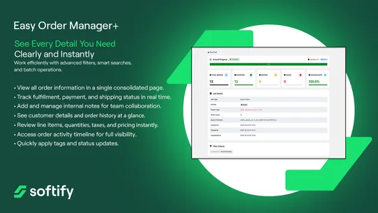 Easy Order Manager+ screenshot
