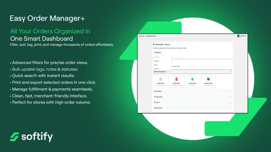 Easy Order Manager+ screenshot