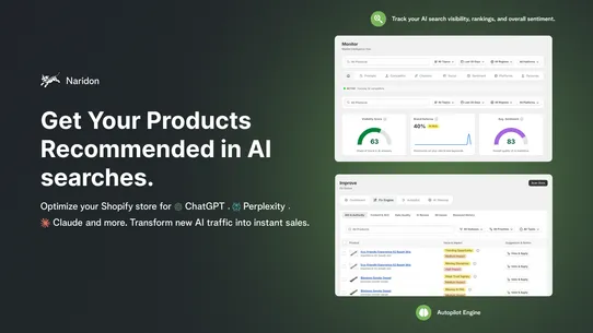 Naridon SEO GEO Optimisation screenshot