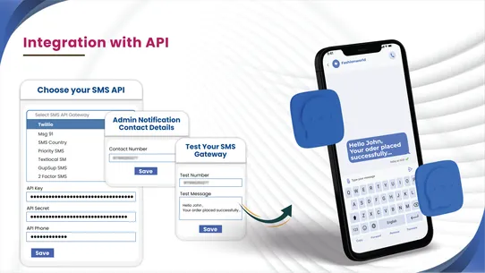 OKURU Order SMS screenshot