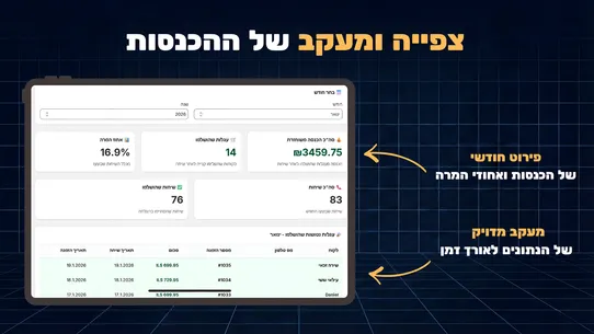 GEMCALL ‑ סוכן שיווק screenshot