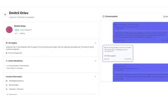 Evolvoom.io screenshot