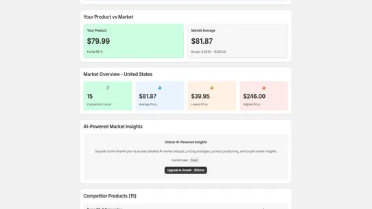 The Filler: AI Product &amp; SEO screenshot