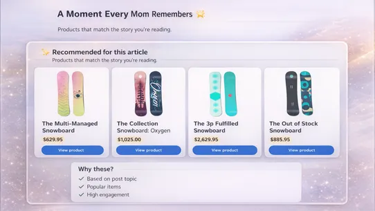 FeedX Smart Related Products screenshot