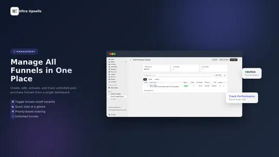 Ultra Fast Upsells screenshot
