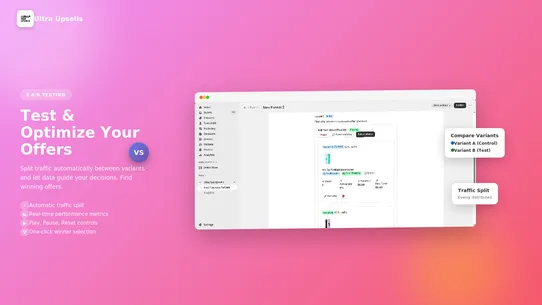 Ultra Fast Upsells screenshot