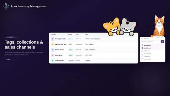 Apex Inventory Management screenshot