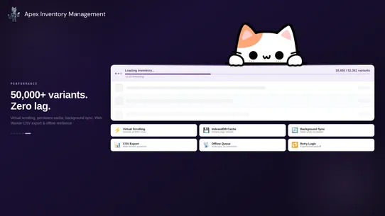 Apex Inventory Management screenshot