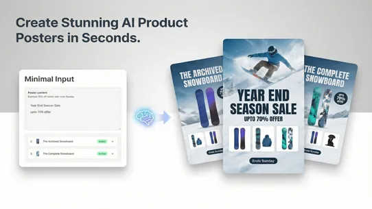 PosterAi ‑ Offer Poster Maker screenshot