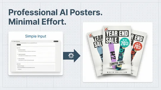 PosterAi ‑ Offer Poster Maker screenshot