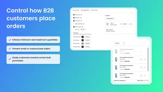OO ‑ B2B &amp; Wholesale screenshot