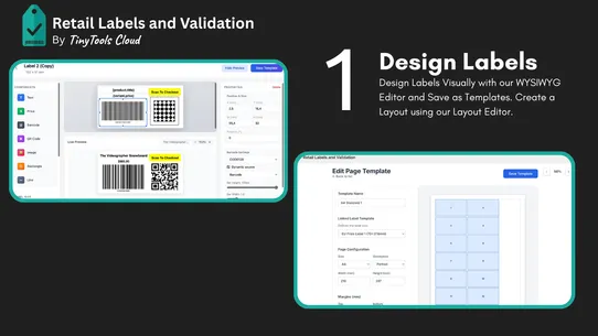 Retail Labels and Validation screenshot