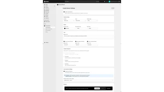 ConsentProof screenshot
