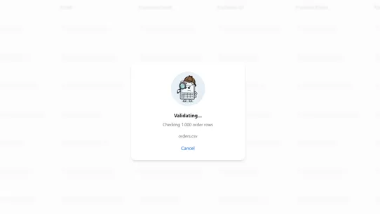 CSV Import Guardian screenshot