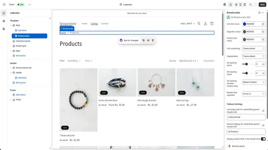 GS Breadcrumbs SEO screenshot