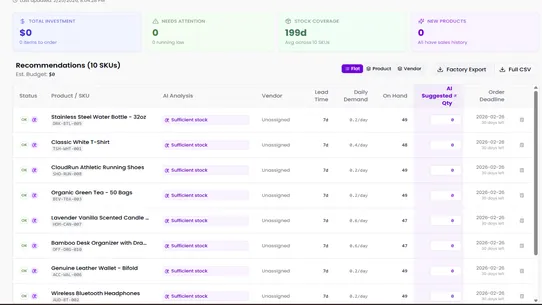 Aiventory screenshot