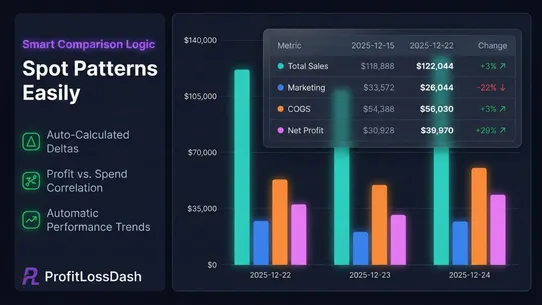 ProfitLossDash Profit Tracker screenshot