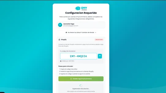 EmyCommerce screenshot