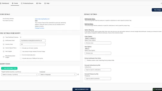 SLVD.ai: Google Multifeed screenshot