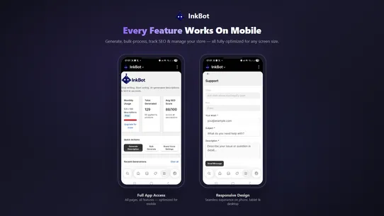 InkBot ‑ AI‑Powered SEO Copy screenshot