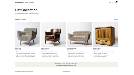 BuyBlurb: AI Product Summaries screenshot