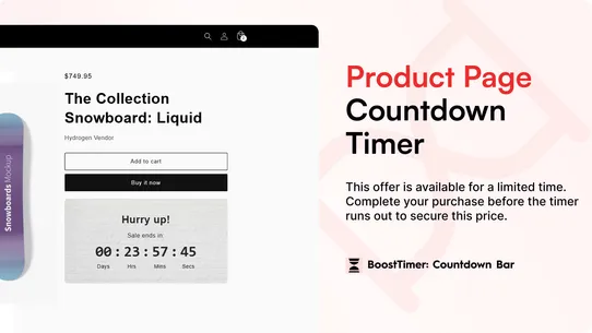 BoostTimer: Countdown Bar screenshot
