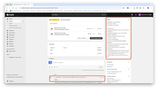 KeepSafe Fraud Protection screenshot