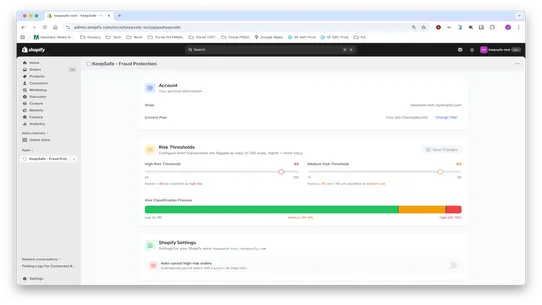 KeepSafe Fraud Protection screenshot