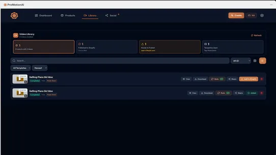 ProMotionAI screenshot