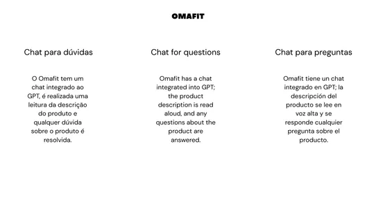 Omafit screenshot