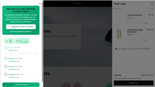 LoyaltyTree.eco screenshot