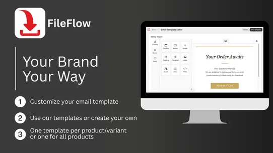 FileFlow ‑ Digital Downloads screenshot