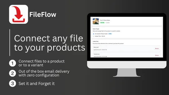 FileFlow ‑ Digital Downloads screenshot