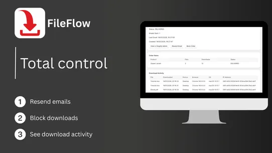FileFlow ‑ Digital Downloads screenshot