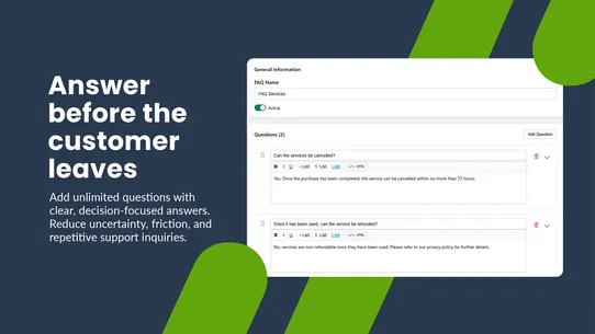 FAQ &amp; Accordion Pro screenshot