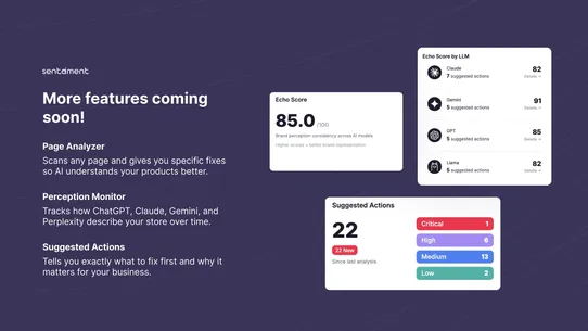 Sentaiment ‑ Easy AI SEO App screenshot