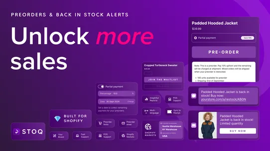 Preorder, Back In Stock ‑ Stoq screenshot