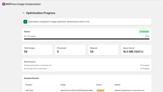 IMGPress Image Compression screenshot