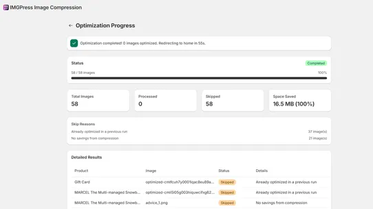 IMGPress Image Compression screenshot