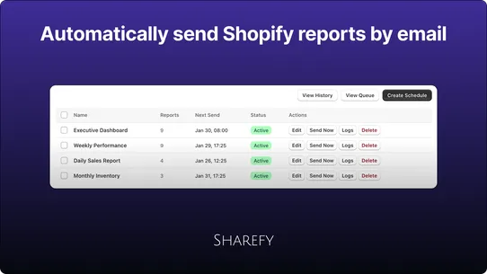 Sharefy – Report Sharing screenshot