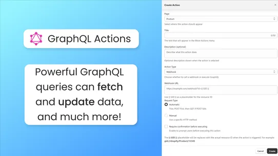 AdminActions | Custom Macros screenshot
