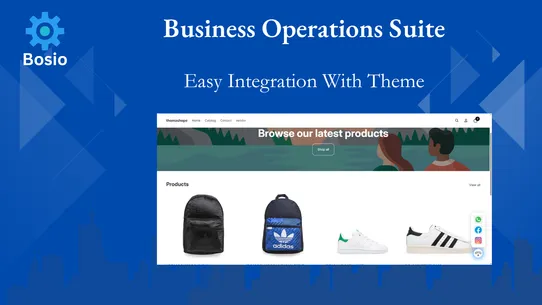 Bosio ‑ Business Operations screenshot