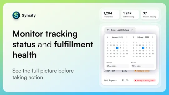 Syncify Tracking Health screenshot