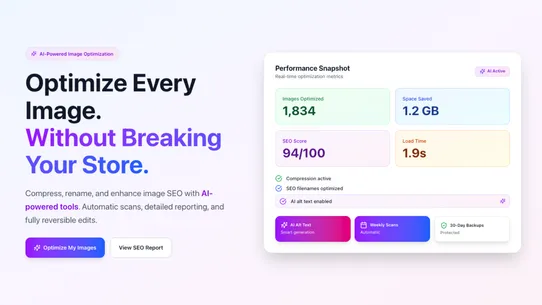 ImageBoost SEO screenshot