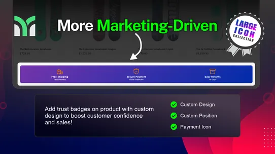 Mayyos Trust Badges &amp; Icons screenshot