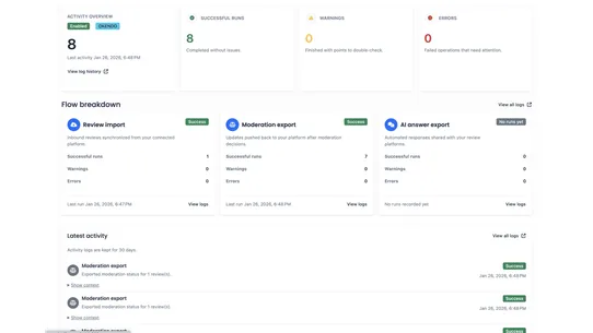 Sentimo – AI Review Replies screenshot