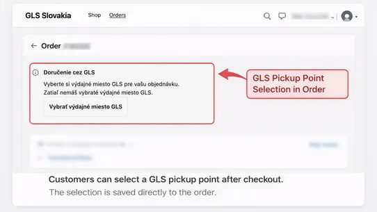 GLS Slovakia screenshot