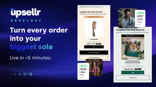 Upsellr: All‑In‑One Upsells screenshot