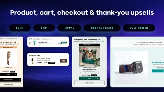 Upsellr: All‑In‑One Upsells screenshot