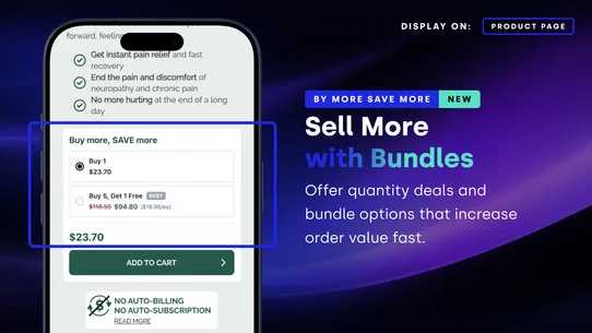 Upsellr: All‑In‑One Upsells screenshot